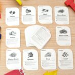 childkraft 32-Piece Educational Vegetable Flash Cards Set - Image 4