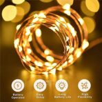 LED Flexible Wire Waterproof Lights Battery Operated, stylish for Parties Decor (2AA Batteries Not Included) - Image 3