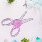 Single Child-Safe Plastic Scissor ?Safety Crafting Tool for Kids (Random Color) - Image 4