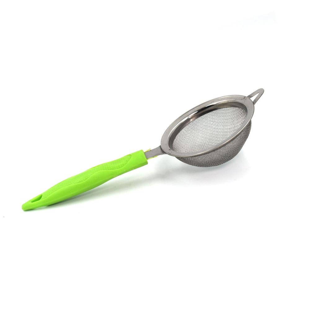 2864_tea_n_coffee_strainer-1.jpg Stainless Steel Tea and Coffee Strainer Filter Heat-Resistant Design with Better Grip for Effortless Brewing Durable and Convenient, Pack of 1 - Image 1