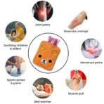 Hot Water Bag Soft, Cozy for Pain Relief Comfort Ideal for Colds, Aches, and Stress Relief - Image 2