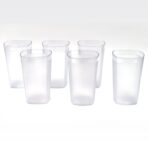 350 ml Decent Glasses ? Set of 6 | Durable, Stylish Tumblers for Water, Juice, Beverages - Image 3