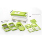 House of Sensation Snowpearl 14-in-1 Quick Dicer ? Multi-Function Kitchen Tool for Fast, Precise Food Prep - Image 3