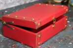 Jewelry Box Organizer for Women ?Luxury  Storage Box , Lockable Display Case for Rings, Necklaces, Watches & Accessories Availabel in Black, Red,Pink,Golde ,White (Red) - Image 2