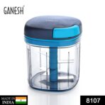 Master Chopper with 5 Stainless Steel Blades, XL Large Jumbo Chopper (900 Ml) - Image 2