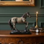 Galloping Horse Statue Showpiece for Living Room, Home Decor, Symbol of Success Tabletop Figurine for Weddings, Anniversaries, Festive Corporate Gifting (Race Horses) - Image 4
