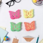 Fun Colorful Eraser Rubber (1 Pc) | Mix Colour & Design School Supplies | Cute Stationery Collection Essential for Children - Image 3